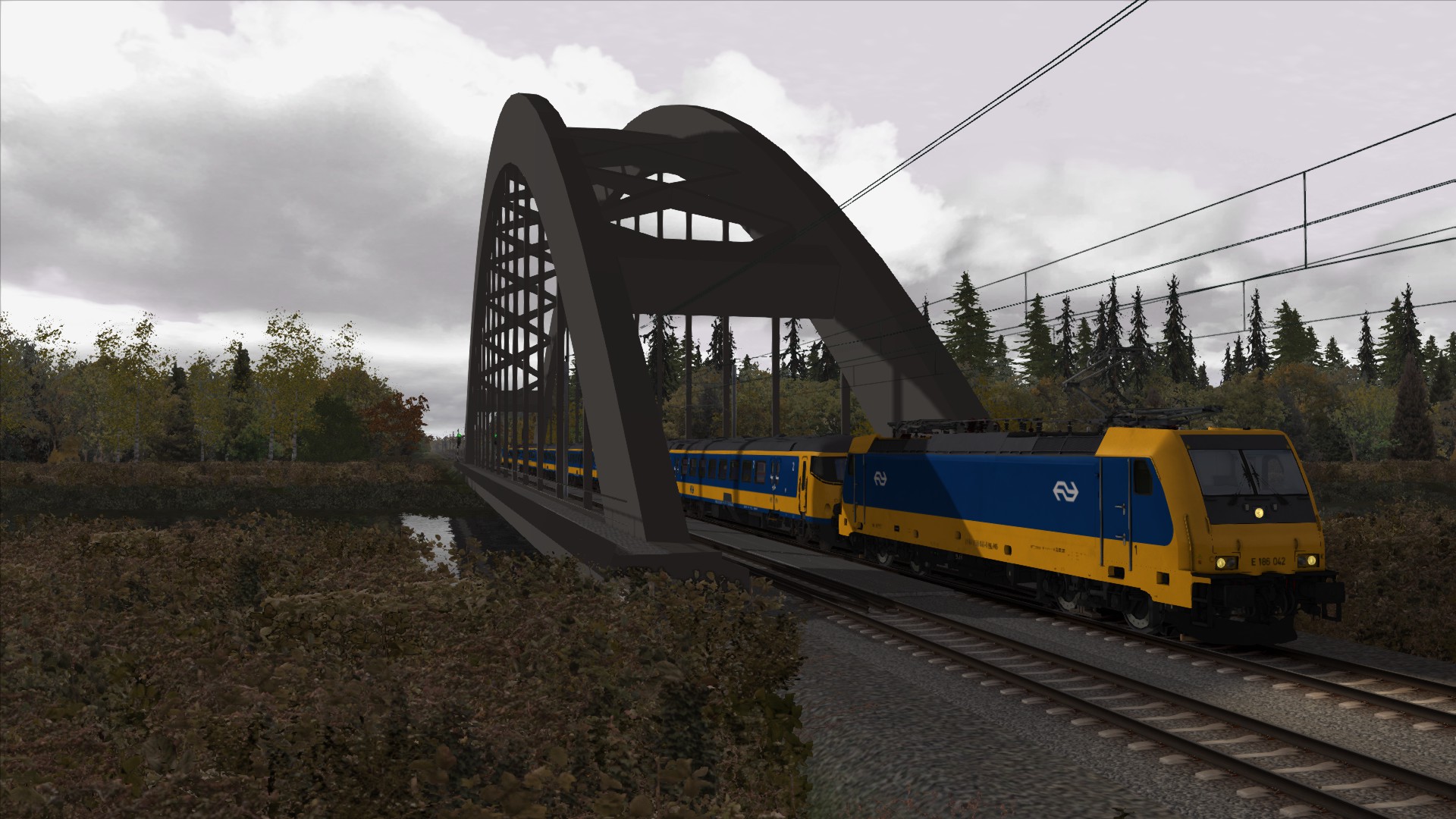 Model Train Simulator Demo
